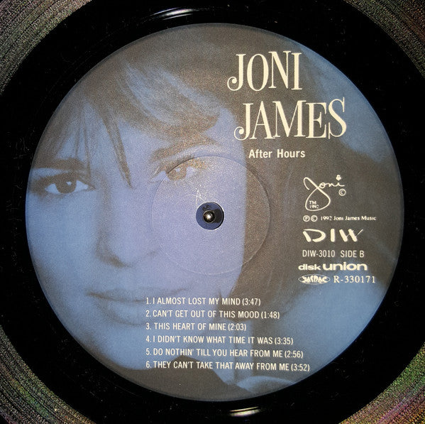 Joni James - After Hours (Vinyl, LP, Album, Reissue) Very Good Plus (VG+) / Very Good Plus (VG+)