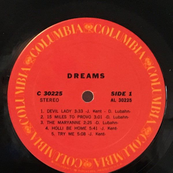 Dreams (4) - Dreams (Vinyl, LP, Album, Stereo) Very Good Plus (VG+) / Good Plus (G+)