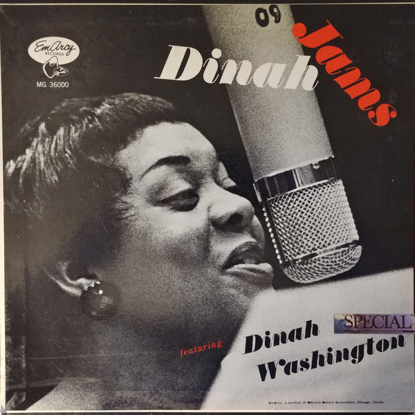 Dinah Washington - Dinah Jams (Vinyl, LP, Album, Reissue, Mono) Very Good Plus (VG+) / Good Plus (G+)