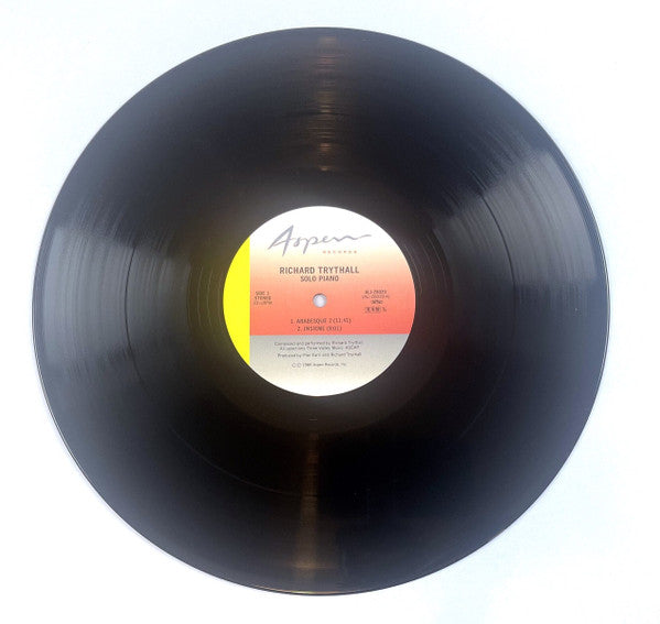 Richard Trythall - Solo Piano (Vinyl, LP, Album, Promo) Very Good Plus (VG+) / Very Good Plus (VG+)