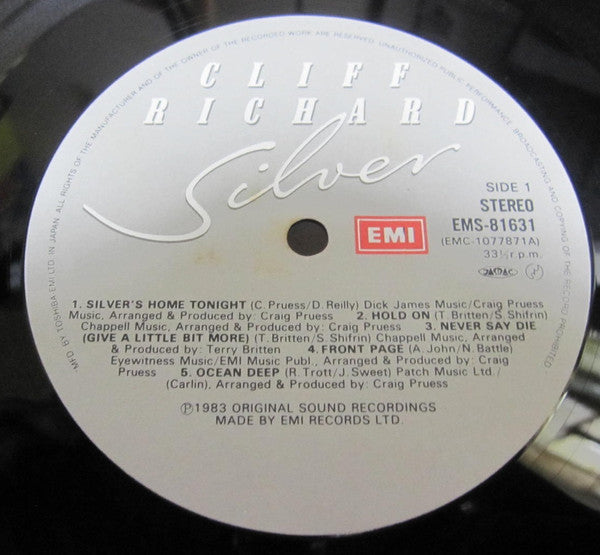 Cliff Richard - Silver (Vinyl, LP, Album)
