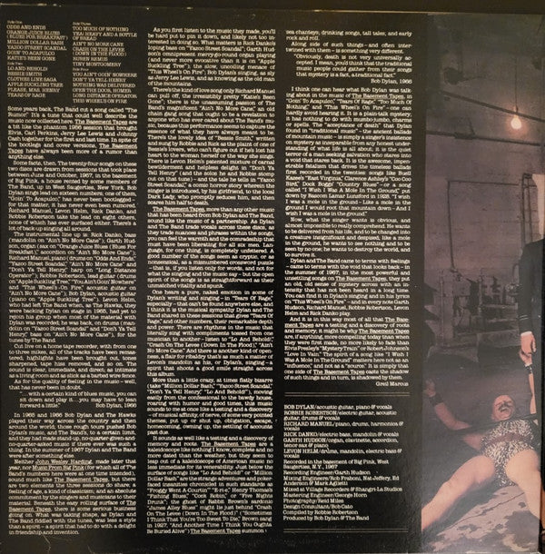 Bob Dylan - The Basement Tapes (2xVinyl, LP, Album, Stereo) Very Good Plus (VG+) / Very Good Plus (VG+)
