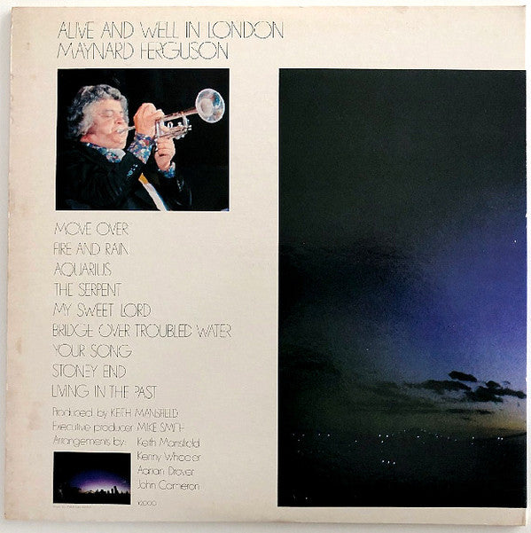 Maynard Ferguson - Alive & Well In London (Vinyl, LP, Album)