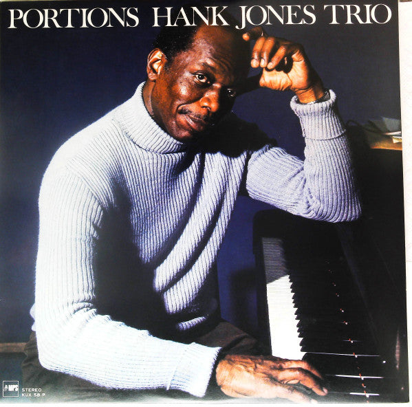 Hank Jones Trio - Portions (Vinyl, LP, Album) Very Good Plus (VG+) / Good Plus (G+)