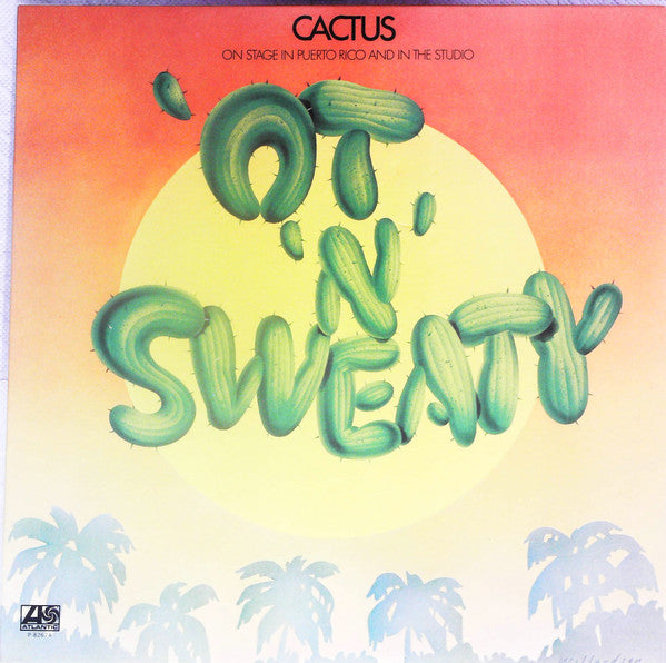 Cactus (3) - 'Ot 'N' Sweaty (Vinyl, LP) Very Good (VG) / Good Plus (G+)