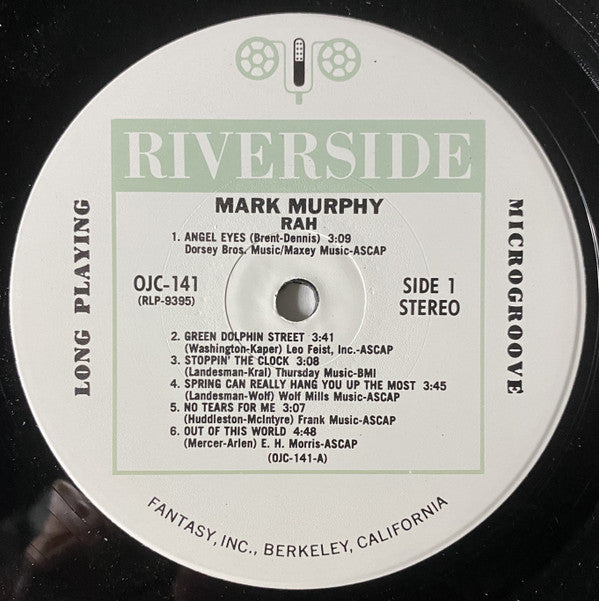 Mark Murphy - Rah (Vinyl, LP, Album, Reissue, Stereo) Very Good (VG) / Very Good (VG)
