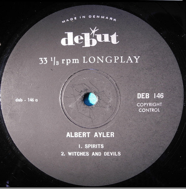 Albert Ayler - Spirits (Vinyl, LP, Album, Mono) Very Good Plus (VG+) / Good Plus (G+)