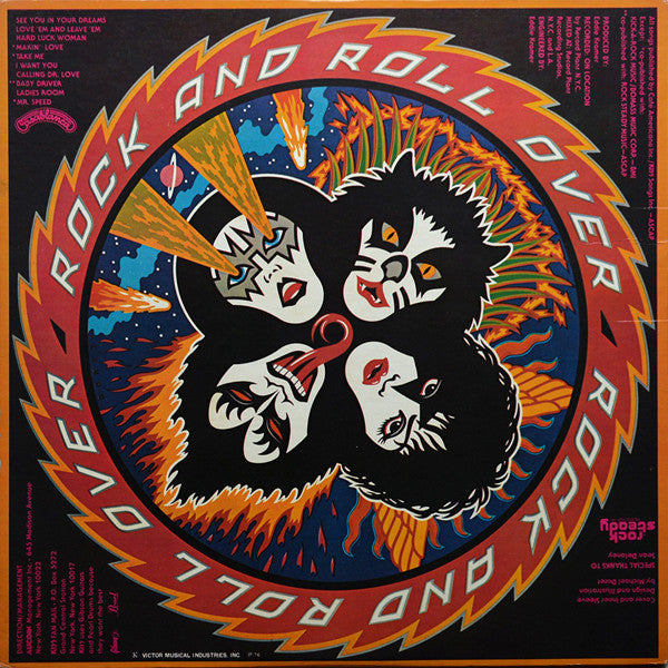 Kiss - Rock And Roll Over (Vinyl, LP, Album, Reissue)