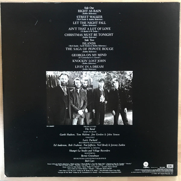 The Band - Islands (Vinyl, LP, Album) Very Good Plus (VG+) / Good Plus (G+)