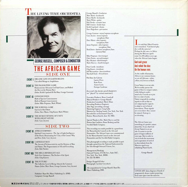 George Russell - The African Game (Vinyl, LP, Album, Promo) Very Good (VG) / Very Good (VG)