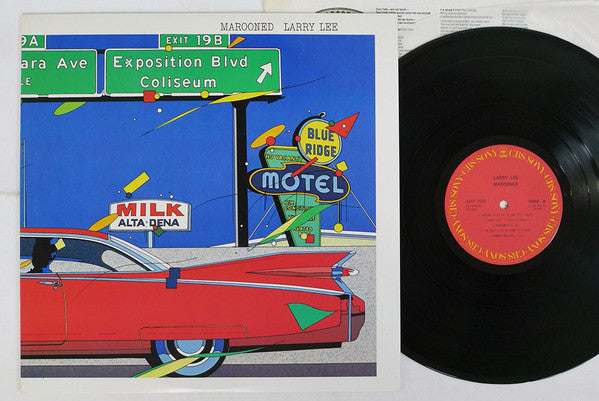 Larry Lee (3) - Marooned (Vinyl, LP, Album, Reissue) Near Mint (NM or M-) / Very Good Plus (VG+)