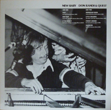 Don Randi And Quest - New Baby (Vinyl, LP, Limited Edition) Near Mint (NM or M-) / Very Good Plus (VG+)