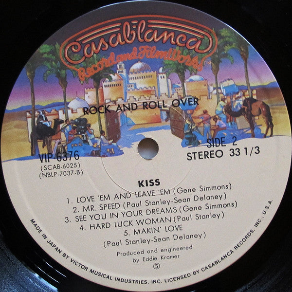 Kiss - Rock And Roll Over (Vinyl, LP, Album, Reissue)