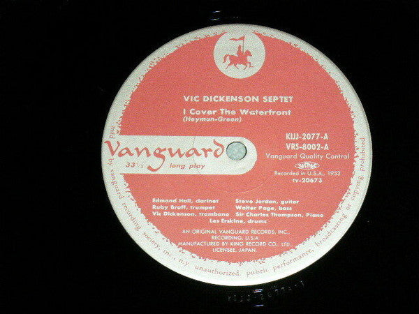 Vic Dickenson Septet - Vic Dickenson Septet, Vol. II (Vinyl, LP, Album, Reissue) Very Good (VG) / Very Good Plus (VG+)