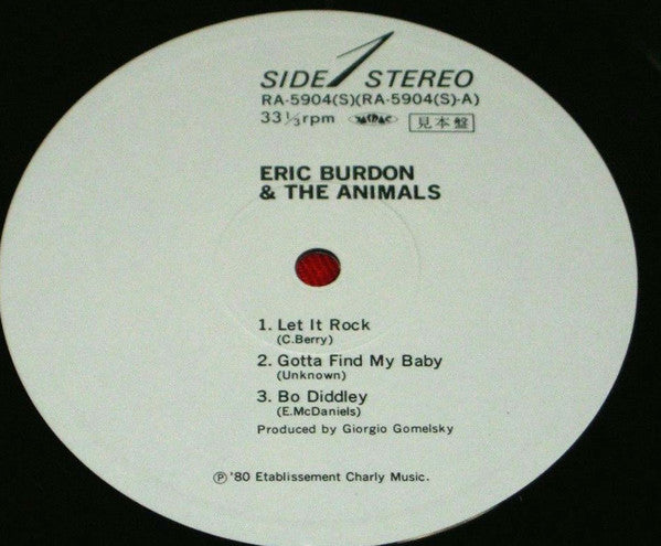 Eric Burdon - Newcastle-on-Tyne, December 1963 (Vinyl, LP, Album, Promo) Very Good Plus (VG+) / Good Plus (G+)