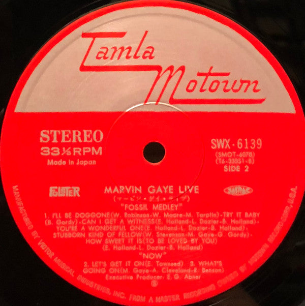 Marvin Gaye - Marvin Gaye Live! (Vinyl, LP, Album)