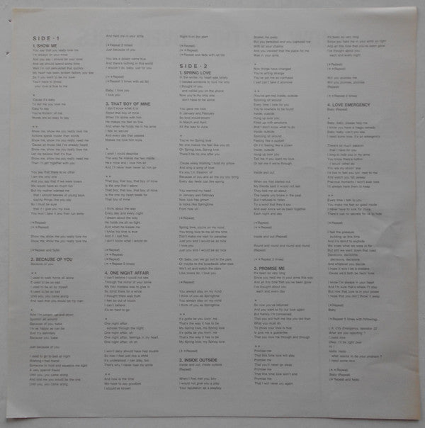 The Cover Girls - Show Me (Vinyl, LP, Album)