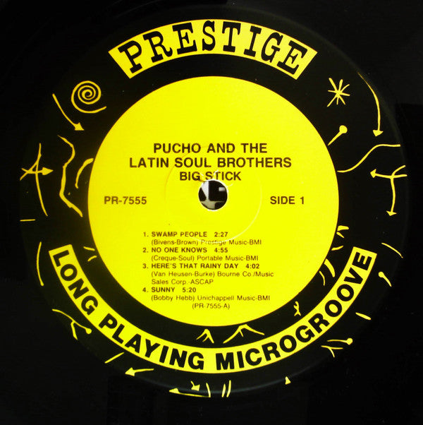 Pucho & His Latin Soul Brothers - Big Stick (Vinyl, LP, Album, Reissue) Near Mint (NM or M-) / Near Mint (NM or M-)