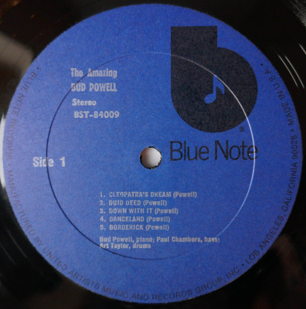 Bud Powell - The Scene Changes, Vol. 5 (Vinyl, LP, Album, Reissue, Stereo) Very Good Plus (VG+) / Very Good (VG)