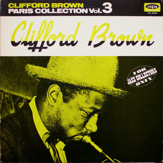 Clifford Brown - Paris Collection Vol.3 (Vinyl, LP, Compilation, Mono) Very Good (VG) / Very Good Plus (VG+)