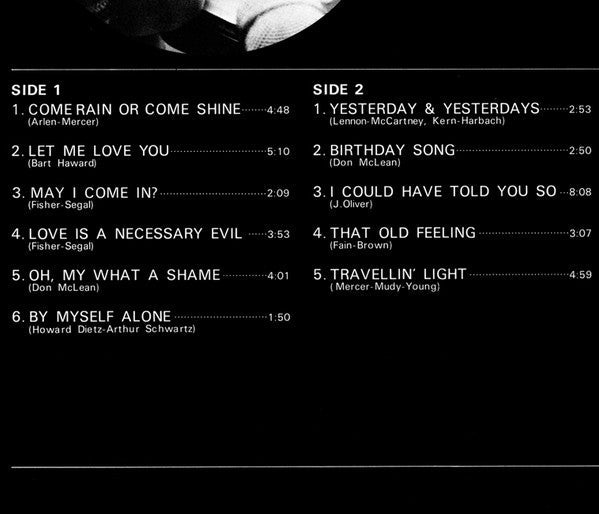 Ann Burton - By Myself Alone (Vinyl, LP, Album, Reissue, Stereo) Very Good (VG) / Good Plus (G+)