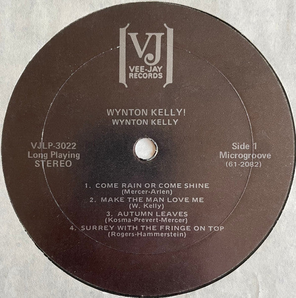 Wynton Kelly - Wynton Kelly! (Vinyl, LP, Album, Misprint, Stereo) Good Plus (G+) / Good Plus (G+)