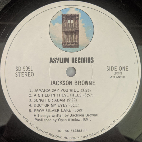 Jackson Browne - Jackson Browne (Vinyl, LP, Album, Stereo) Very Good (VG) / Good Plus (G+)