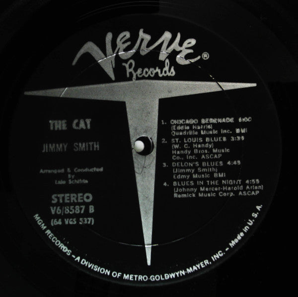 Jimmy Smith - The Cat (Vinyl, LP, Album, Repress) Very Good (VG) / Very Good (VG)