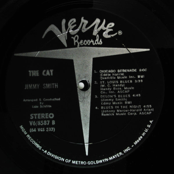 Jimmy Smith - The Cat (Vinyl, LP, Album, Repress) Very Good (VG) / Very Good Plus (VG+)