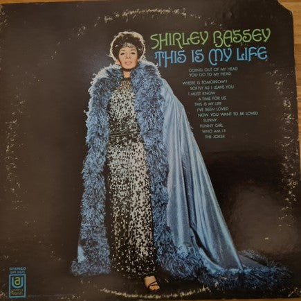 Shirley Bassey - This Is My Life (Vinyl, LP, Reissue, Stereo) Very Good Plus (VG+) / Very Good (VG)