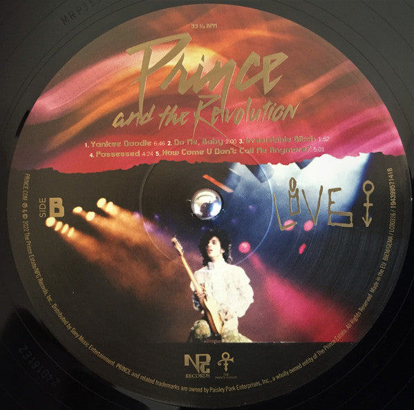 Prince And The Revolution - Live (3xVinyl, Box Set, LP, Album, Reissue, Remastered, Stereo) Near Mint (NM or M-) / Near Mint (NM or M-)
