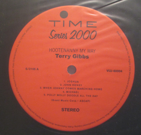 Terry Gibbs - Hootenanny My Way (Vinyl, LP, Album, Reissue) Very Good Plus (VG+) / Near Mint (NM or M-)