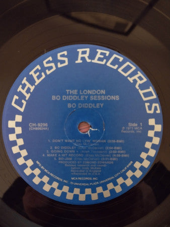 Bo Diddley - The London Bo Diddley Sessions (Vinyl, LP, Album, Reissue) Very Good (VG) / Very Good (VG)