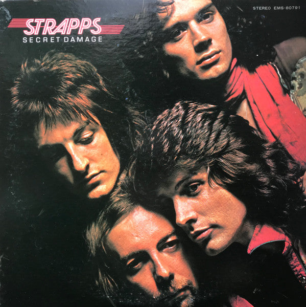 Strapps - Secret Damage (Vinyl, LP, Album, Promo) Very Good (VG) / Very Good (VG)