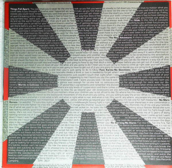 Jerry Harrison - The Red And The Black (Vinyl, LP, Album, Promo) Very Good Plus (VG+) / Very Good (VG)