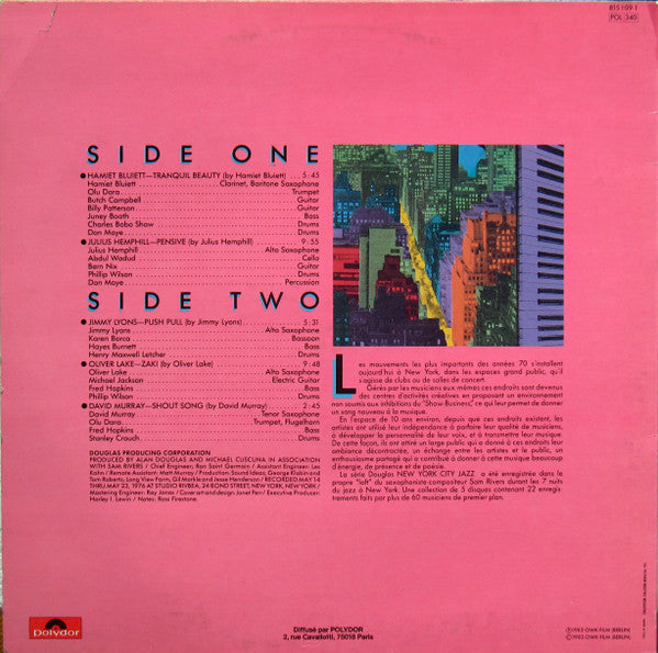 Various - New York City Jazz • 4 (Vinyl, LP, Album, Reissue) Near Mint (NM or M-) / Very Good Plus (VG+)