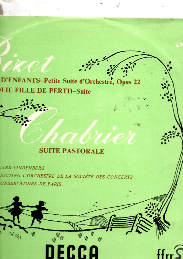 Emmanuel Chabrier - Suite Pastorale / Jeux D'enfants, La Jolie Fille De Perth (Vinyl, LP, Album, Mono) Very Good Plus (VG+) / Very Good Plus (VG+)