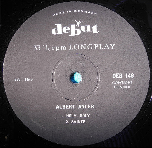 Albert Ayler - Spirits (Vinyl, LP, Album, Mono) Very Good Plus (VG+) / Good Plus (G+)