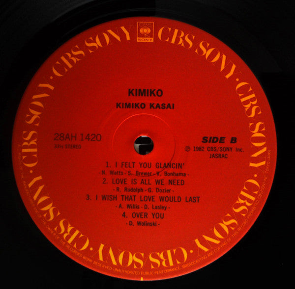 Kimiko Kasai - Kimiko (Vinyl, LP, Album) Very Good Plus (VG+) / Good Plus (G+)