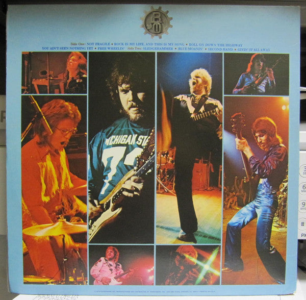 Bachman-Turner Overdrive - Not Fragile (Vinyl, LP, Album) Very Good Plus (VG+) / Very Good (VG)