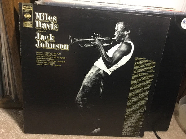 Miles Davis - (A Tribute To) Jack Johnson (Original Soundtrack Recording) (Vinyl, LP, Album, Reissue, Stereo) Very Good Plus (VG+) / Very Good (VG)
