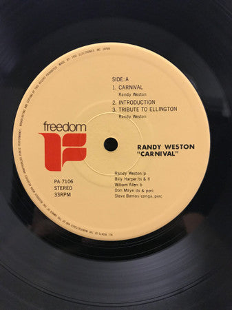 Randy Weston - Carnival (Live At Montreux '74) (Vinyl, LP, Album) Near Mint (NM or M-) / Very Good Plus (VG+)