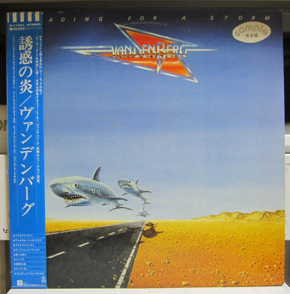 Vandenberg - Heading For A Storm (Vinyl, LP, Album, Promo) Near Mint (NM or M-) / Very Good (VG)