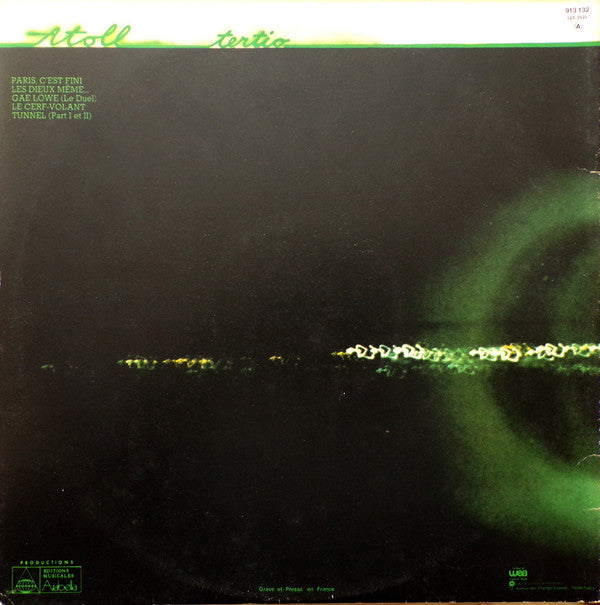 Atoll - Tertio (Vinyl, LP, Album) Very Good (VG) / Good Plus (G+)
