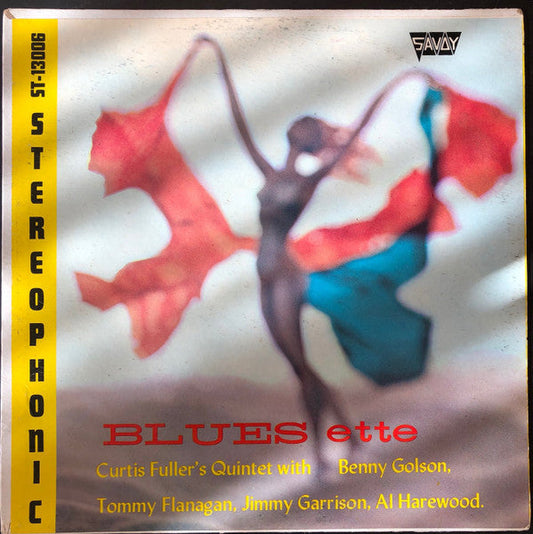 Curtis Fuller's Quintet - Blues-ette (Vinyl, LP, Album, Reissue, Stereo) Very Good Plus (VG+) / Very Good Plus (VG+)