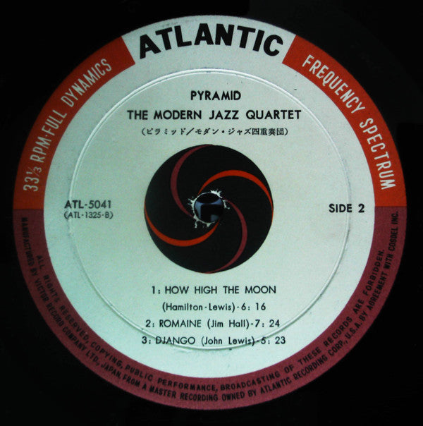The Modern Jazz Quartet - Pyramid (Vinyl, LP, Mono)