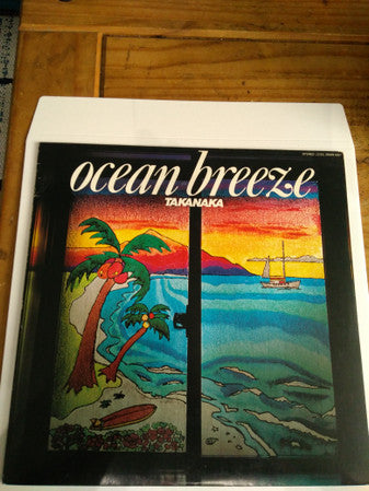 Masayoshi Takanaka - Ocean Breeze (Vinyl, LP, Album, Promo, Stereo) Very Good Plus (VG+) / Very Good Plus (VG+)