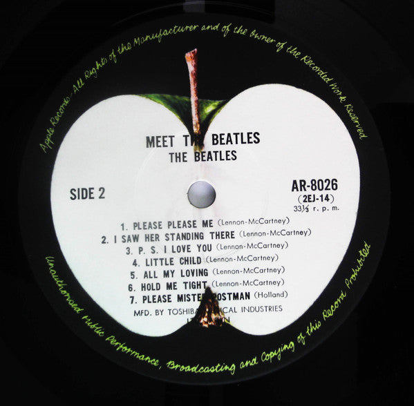 The Beatles - Meet The Beatles! (Vinyl, LP, Album, Reissue) Very Good (VG) / Very Good (VG)