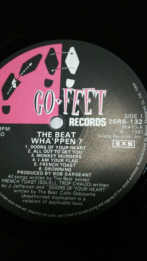 The Beat (2) - Wha'ppen? (Vinyl, LP, Album, Promo) Near Mint (NM or M-) / Very Good Plus (VG+)