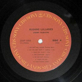 Jimmy Rushing - Rushing Lullabies (Vinyl, LP, Album) Very Good Plus (VG+) / Very Good (VG)